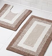Graduated Border Bath & Pedestal Mats