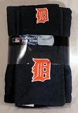 MLB Detroit Tigers Three Piece Embroidered Bath Towel Set