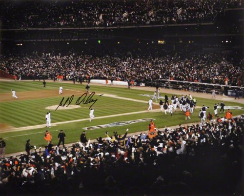 Magglio Ordonez Detroit Tigers - ALCS Walk-Off HR - Autographed Celebration 16x20 Photo
