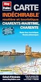 Charente-Maritime, Charente. Carte Routi Re et Touristique