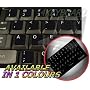 DVORAK SIMPLIFIED NON-TRANSPARENT KEYBOARD STICKER ON BLACK BACKGROUND