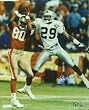 Jerry Rice Signed 49ers vs. Raiders 16x20