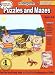 Hooked on Phonics Kindergarten Puzzles and Mazes Workbook