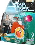 CARDASSIAN SOLDIER Star Trek: Deep Space Nine 1998 Warp Factor Series 2 Action Figure & Deluxe Cardassian Tactical Station and Phaser