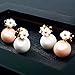 Stud Earrings Fashion Jewelry Daisy Perfume Design 0.63