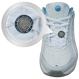 St Christopher (Blue/Gray) LaceBLING Shoe Lace Charm