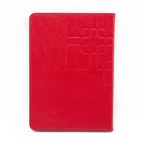 SUPERNIGHT Samsung Galaxy Tab S 10.5 Case with Keyboard - Ultra Slim Detachable Bluetooth Keyboard Portfolio Leather Case Cover for Samsung Tab S 10.5" Inch T800 T805 Tablet , With Remote Control Camera Shutter Release Self Timer Feature - Red Color