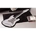 Guitar Shaped Black Rug Bath MAT Room Music Decor