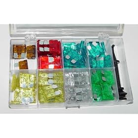 120 Piece Automotive Fuse Assortment