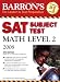 Barron's SAT Subject Test Math Level 2, 8th Edition