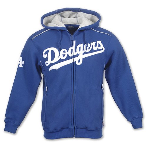 DYNASTY APPAREL INDUSTRIES Dynasty Men's Los Angeles Dodgers Sherpa Fleece Jacket, Royal
