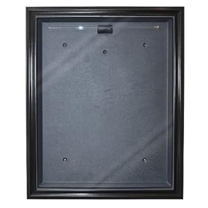 Basketball Cabinet Style Jersey Display with Museum Quality UV Upgrade (Black)