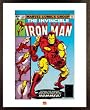 Iron Man - Framed Comic Poster / Art Print (Size: 16" x 20")