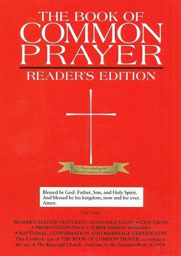 1979 Book of Common Prayer Reader's Edition Red Imitation Leather