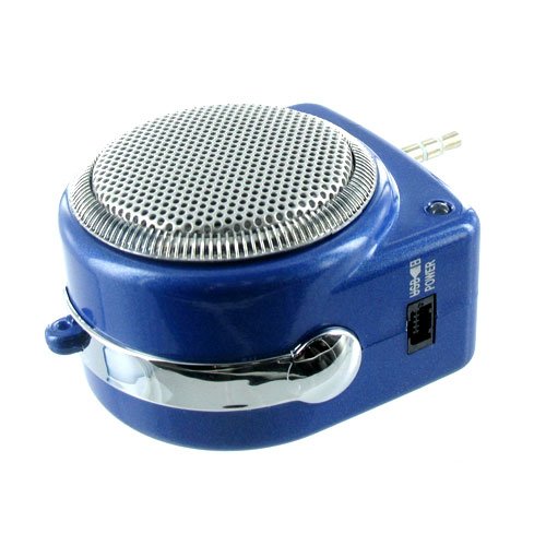 Portable Speaker for iPod Nano Touch Classic iTouch Video Shuffle 1G 2G 3G 4G 4GB 8GB 16GB 32GB Speakers Fits all Mp3 Player (More Colors Available)