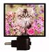 Cat Night Light - Long Haired Persian Kitten - LED NIGHT LIGHT