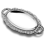 Wilton Armetale Sweetgrass Small Oval Tray