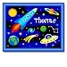 Out Of This World Large Blue Personalized Print