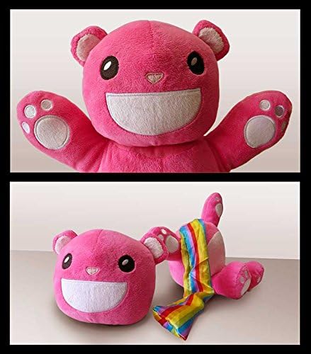 Pink Huggable Plush Teddy Bear