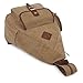 Mens Boys Vintage Canvas Shoulder Military Messenger Bag Sling School Bags Chest Military Leather Patchwork Messenger Bag- Great Christmas Birthday Gift for Families and Friends