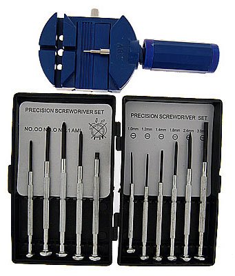 Uhrwerkzeug Armbandkürzer Set