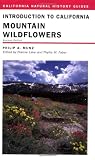 Introduction to California Mountain Wildflowers (California Natural History Guides) 画像