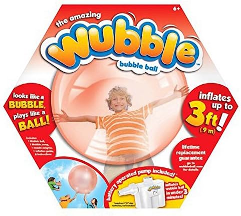 The Amazing WUBBLE Bubble Ball - Looks like a bubble, plays like a ball!