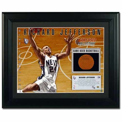 Upper Deck New Jerseys Nets Richard Jefferson Game Used Collection