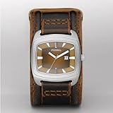 Fossil Cuff Three Hand Brown Dial Watch Fossil Cuff Three Hand Brown Dial Watch