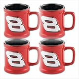 Nascar Collectibles ~ Dale Earnhardt Jr. Mini Mugs Set of 4