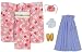 PN 袴set~春の梅~ ピンク×ライトパープル POC115-PLPでAmazonアフィリエイトツール
