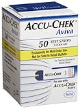 ACCU-CHEK Aviva Mail Order Test Strips, 50-Count Box