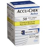 ACCU-CHEK Aviva Mail Order Test Strips, 50-Count Box (Health and Beauty)