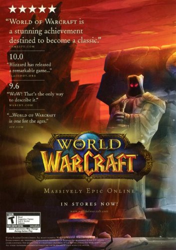 Cover image : World of Warcraft Poster Video Game 11x17