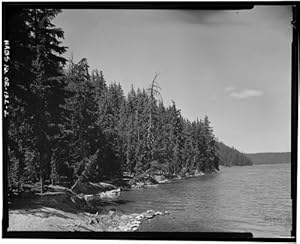 Historic Photo Paulina Lake IOOF Organization Camp Deschutes National Forest