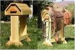 Rustic Pine Saddle Stand/Rack