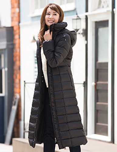 115cm丈 グースダウン 超ロングダウンコート レディース ダウンジャケット ロング 軽量 防寒 軽い テフロン 撥水・防汚加工 大きなサイズ 寒冷地仕様 ファー ロングコート 9号 11号13号 15号 17号 スポーツ観戦 ギフト 黒 ブラック ネイビー ブラウン ベージュ