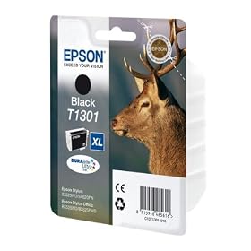 EPSON T1301 Ink Cartridge - black [Office Product]