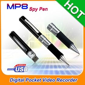 Camcorder Disguised as Pen Record Videos Anywhere 4GB
