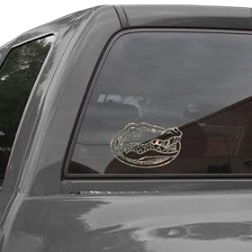 Florida Gators 6.5'' x 4'' Camo Head Car Decal