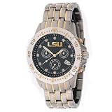 NCAA Men's CL-LSU Legend Series LSU Fighting Tigers Black Dial Watch