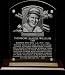 Ted Williams HOF Plaque Etched Acrylic Desk Top Plaque