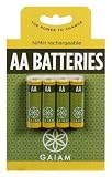 Gaiam Rechargeable NiMH AA Batteries