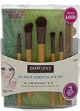 Ecotools #1227 Make-Up Brush 6 Pc Essential Eye Set With Case