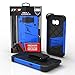 Samsung Galaxy S7 Case, Zizo [Bolt Series] w/ [Galaxy S7 Screen Protector] Kickstand [12 ft. Military Grade Drop Tested] Holster Clip - Galaxy S7 G930