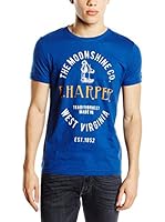 Esprit Camiseta Manga Corta (Azul Oscuro)