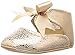 Baby Deer Metallic Ankle Strap with Bow Slip-On