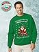 TeeStars - I Touch My Elf Ugly Christmas Sweater Sweatshirt