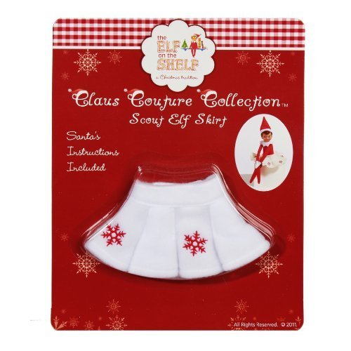 The Elf on the Shelf The Claus Couture Elf Snowflake Skirt (Girl-Elf and the Elf Story Book are Sold Separately!)