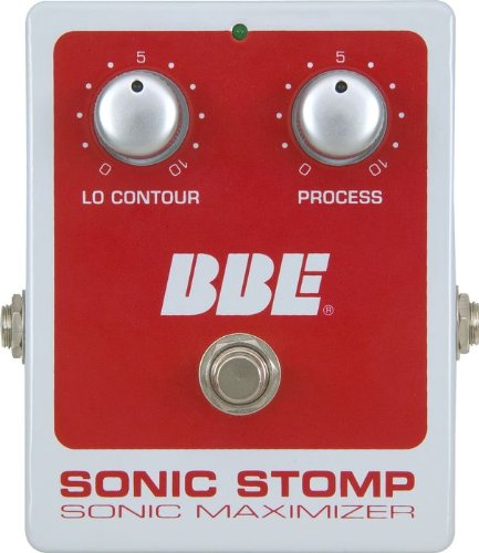 BBE Sonic Stomp Sonic Maximizer Stomp Box Pedal for Guitars, Basses and Keyboards